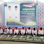 Suasana Istighosah di aula pendopo Pemkab Pacitan.