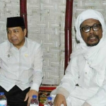 Gus Nur bersama Ketua DPR RI Setnov ketika Safari Ramadan 1438 H di Gresik. foto: SYUHUD/ BANGSAONLINE