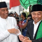 Prof. Dr. KH. Asep Saifuddin Chalim, M.A., saat menerima kunjungan Presiden Jokowi di Pondok Pesantren Amanatul Ummah. foto: dok amanatul ummah