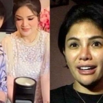 Kolase Nikita Mirzani dan tangkapan layar Instagram @azkaraqillamawardi_al yang menunjukkan Dito Mahendra dan Nindy Ayunda. 