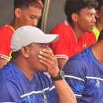 DIDEPAK: Pelatih Persibo Bojonegoro Adnan Mahing tak lagi menjadi juru taktik tim berjuluk Laskar Angling Dharma.