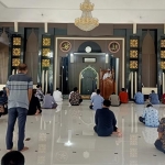 Suasana sholat Jum