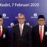 Kepala Perwakilan Bank Indonesia Sofwan Kurnia, Deputi Gubernur Bank Indonesia Sugeng (tengah), dan Kepala Perwakilan Bank Indonesia yang lama Musni Hardi Kasuma Atmaja. (foto: ist)