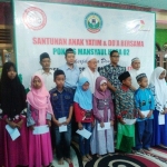 Puluhan santri dan anak-anak yatim yang berasal dari Kecamatan Senori mendapatkan berkah ramadan.