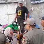 Penertiban PKL di Kota Pasuruan.