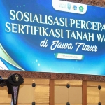 Gubernur Khofifah saat memberi sambutan.