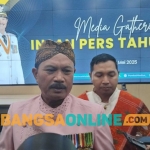 Wali Kota Madiun,Maidi di acara Media Gathering 2025. Foto: Hendro Suhartono/BANGSAONLINE