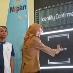 Wali Kota Kediri saat peluncuran Flow Tirta Dhaha Mobile. Foto: Ist