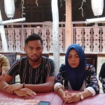 Saddil Ramdani dan Sekar didampingi kedua ibu masing-masing yang sepakat berdamai.