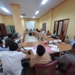 Suasana rapat RDP antara Komisi I DPRD Mojokerto dan YKBS. (Ist)