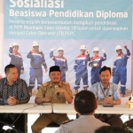 Sosialisasi Apprentice Program di Gedung Sekretariat Ademos, Bojonegoro Selasa, (14/5/19).