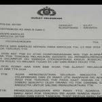 ANTISIPASI :Telegram rahasia yang meminta anggota polisi di Jatim untuk mewaspadai serangan teror berupa racun sianida. foto: okezone