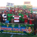 Suasana penutupan Liga Santri 2022 di Kabupaten Pamekasan.
