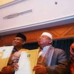 Said Aqil saat umumkan susunan kepengurusan PBNU.