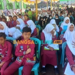 Para murid peserta Olimpiade Sains di Pondok Pesantren Amanatul Ummah, Pacet, Kabupaten Mojokerto. Foto: ROCHMAT SAIFUL ARIS/BANGSAONLINE