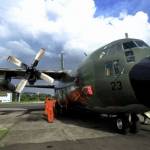Pesawat jenis Hercules milik Indonesia. foto via merdeka.com