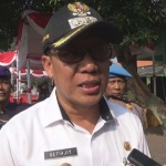 Pjs Bupati Jombang Setiajit memberikan keterangan usai gelar pasukan Ops Ketupat Semeru 2018. foto: RONY S/ BANGSAONLINE