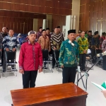 Geladi bersih pelantikan 46 cakades terpilih hasil Pemilihan Kepala Desa (Pilkades) Serentak Kabupaten Pasuruan Tahun 2023.