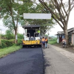 Perbaikan Jalan Codo-Garotan, Kabupaten Malang.