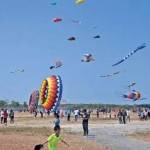 Festival layang-layang di Surabaya tahun lalu.