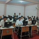 Tes CAT untuk calon anggota PPK yang dilakukan oleh KPU Kabupaten Pasuruan beberapa hari lalu.