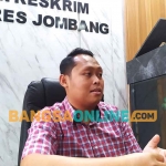 Kasatreskrim Polres Jombang, AKP Aldo Febrianto. Foto: AAN AMRULLOH/BANGSAONLINE