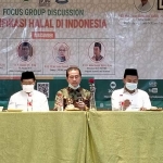 DISKUSI: FGD Sertifikasi Halal yang digelar BPJPH Kemenag RI, Minggu (13/6/2021). foto: ist.