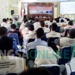 Sosialisasi pengurangan risiko bencana. foto: GUNAWAN WIHANDONO/ BANGSAONLINE