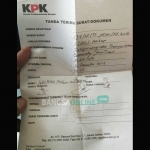 Surat permohonan pengambil alihan kasus MKP dari Bareskrim Polri ke KPK, yang dikirim TC Jatim dan telah diterima KPK pada tanggal 21 Desember 2016 pukul 10.08 WIB. foto: dok. TC Jatim.