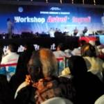 ?Suasana pembukaan workshop dan festival Astrofotografi yang dipandu presenter satu tebelvisi Indi Rahmawati. foto: nisa/BangsaOnline