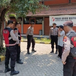 Sejumlah personel Sat Samapta Polres Kediri Kota saat turun ke lapangan. Foto: Ist