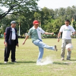 Pembukaan Liga Santri PSSI Piala Kasad 2022 Tingkat Korem 084/BJ di di Lapangan Yon Arhanudse-8, Kabupaten Sidoarjo.