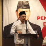 Wakil Ketua DPD Gerindra Jatim, Aufa Zhafiri, saat membuka agenda Pendidikan Kader Penggerak. Foto: Ist