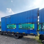 Truk yang ditinggalkan pelaku di Jombang.