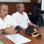 ADM Perhutani KPH Kediri, Mustopo saat membacakan surat jawaban Perhutani.