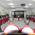 Pembukaan pemusatan latihan Paskibraka Kabupaten Tuban.