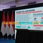 Gubernur Khofifah saat memberi sambutan ketika meresmikan program inovasi strategi RSUD dr Soetomo Surabaya. Foto: DEVI FITRI AFRIYANTI/BANGSAONLINE