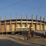 Stadion Gelora Joko Samudero, di Desa Segoromadu Kecamatan Kebomas. foto: SYUHUD/ BANGSAONLINE