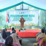 Wali Kota Pasuruan, saat memberi sambutan.