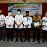 Rapat Kerja Daerah (Rakerda) Baznas Kabupaten Sumenep, Rabu (18/11/20).