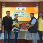Adam Rusydi mendaftar sebagai calon Ketua DPD Partai Golkar Sidoarjo periode 2025-2030, Senin (11/8/2025). foto istimewa
