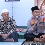 Wakapolres Ngawi, Kompol Haryanto saat jumat curhat yang digelar di Masjid AT-Taqwa, Ngawi.