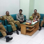 Lima kandidat Sekda Gresik, dari kiri: Andhy, Rudi, Tarso, Hasan, dan Najikh.