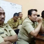 Suasana hearing di DPRD Sampang.