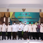 Badan Amil Zakat Nasional (Baznas) Kota Batu bersama Unit Pengumpul Zakat (UPZ) Takmir Masjid se-Kota Batu menggelar rapat kerja (raker) di Hall Ciptaningati Kota Batu, Rabu (7/4/2021) pagi. (foto: ist)