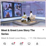 Suasana Meet and Greet Love Story The Series.
