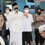 Wali Kota Pasuruan Saifullah Yusuf (Gus Ipul) bersama Wakil Wali Kota Pasuruan Adi Wibowo (Mas Adi) ikut memantau langsung jalannya simulasi , Rabu (13/10/2021).