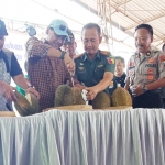 Suasana Festival Durian di Taman Dayu, Pandaan, Pasuruan.