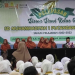 Wisuda SD Muhammadiyah 1 Sidoarjo.