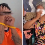 Kolase foto pelaku dan korban penganiayaan di Surabaya.